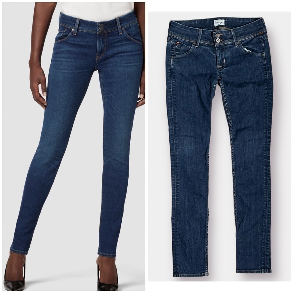 EUC Hudson Collin Flap Skinny Jeans Size 25